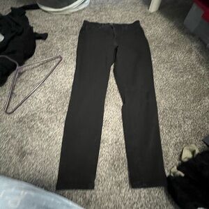 J. Crew High-Rise 10inch Black Skinny Jeans